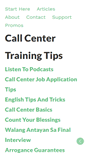 Mobile Screenshot of callcentertrainingtips.com
